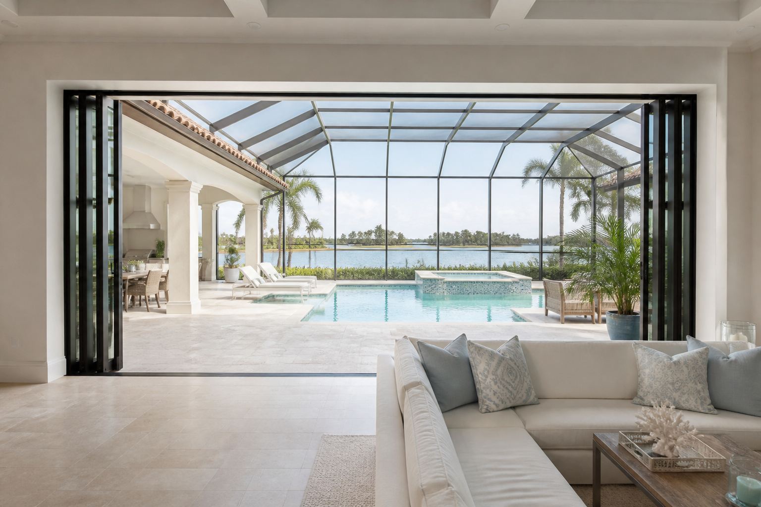 3-Panel Sliding (3-Lite Roller) Windows in Parkland, FL | Sightline Windows & Doors Parkland - detail 1
